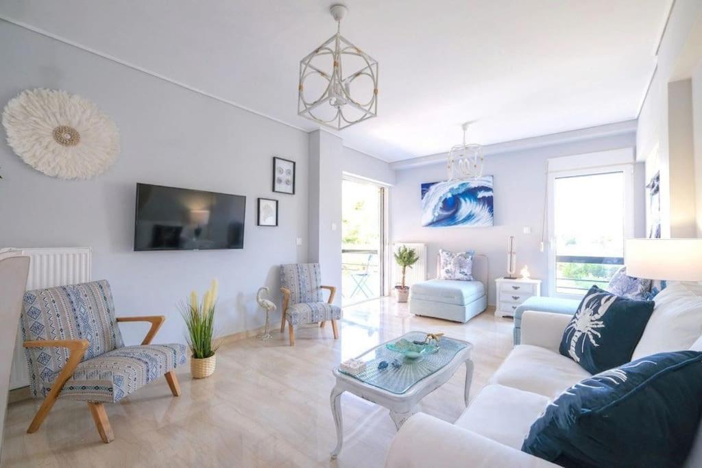 Beach Luxe In Glyfada, Athens Riviera By Ghh Exterior foto